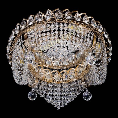 Люстра Кольцо Волна в Магнитогорске Гусь Хрустальный