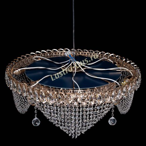 Люстра Кольцо Волна №8 в Магнитогорске Гусь Хрустальный