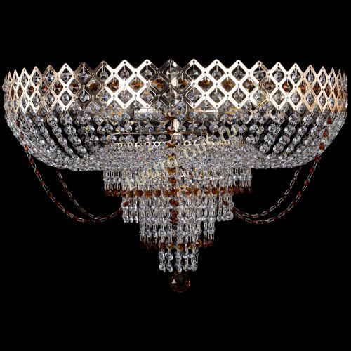 Люстра Корона №11 чайная в Магнитогорске Гусь Хрустальный