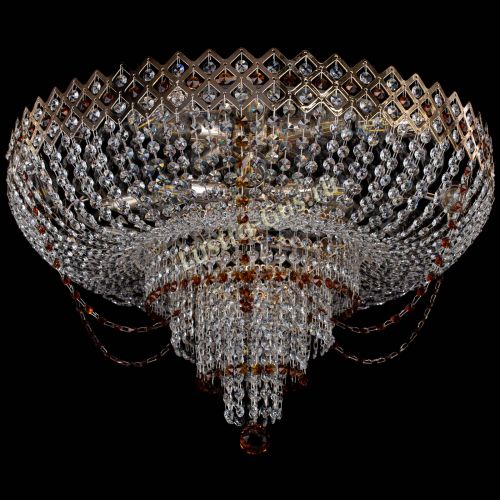 Люстра Корона №11 чайная в Магнитогорске Гусь Хрустальный