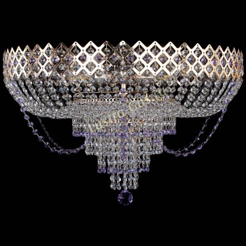 Люстра Корона №11 фиолетовая в Магнитогорске Люстра Корона №11 фиолетовая в Магнитогорске