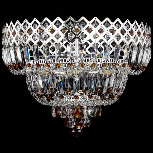 Люстра Корона №5 чайная в Магнитогорске Гусь Хрустальный