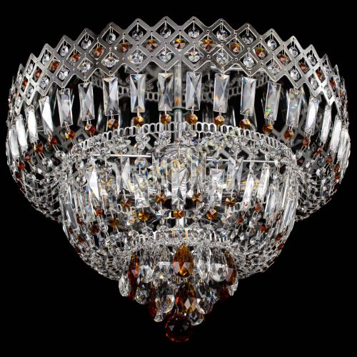 Люстра Корона №5 чайная в Магнитогорске Гусь Хрустальный