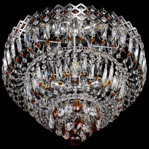 Люстра Корона №5 чайная в Магнитогорске Гусь Хрустальный