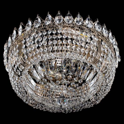Люстра Корона Купол №4 в Магнитогорске Гусь Хрустальный