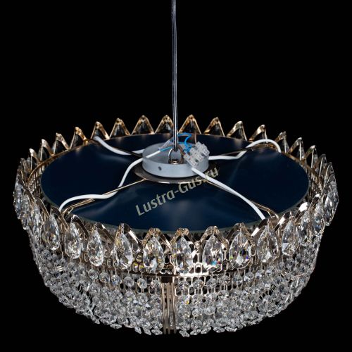 Люстра Корона Купол №4 в Магнитогорске Гусь Хрустальный