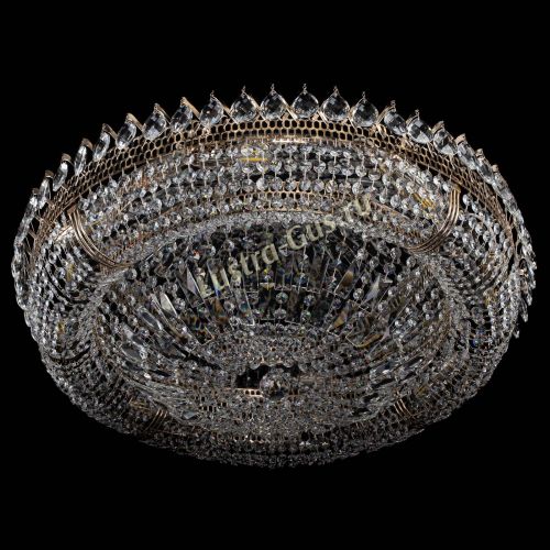 Люстра Корона Купол №8 в Магнитогорске Гусь Хрустальный