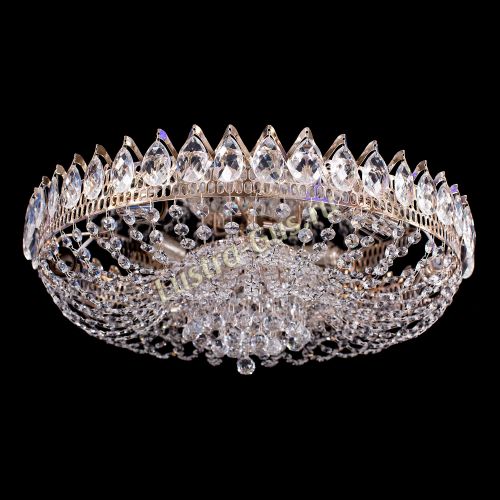 Люстра Корона Ольга 6 ламп в Магнитогорске Гусь Хрустальный