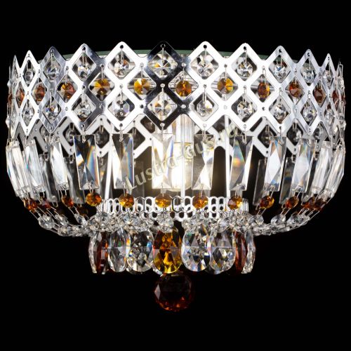 Люстра Корона пластинка №1 чайная в Магнитогорске Гусь Хрустальный