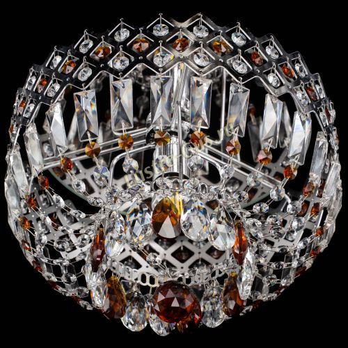 Люстра Корона пластинка №1 чайная в Магнитогорске Гусь Хрустальный