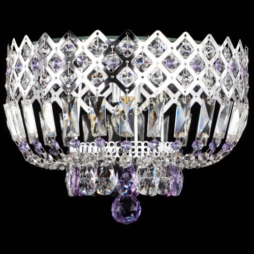 Люстра Корона пластинка №1 фиолетовая в Магнитогорске Люстра Корона пластинка №1 фиолетовая в Магнитогорске