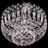 Люстра Корона пластинка №1 розовая в Магнитогорске