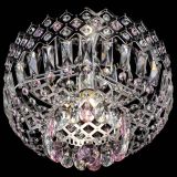 Люстра Корона пластинка №1 розовая в Магнитогорске