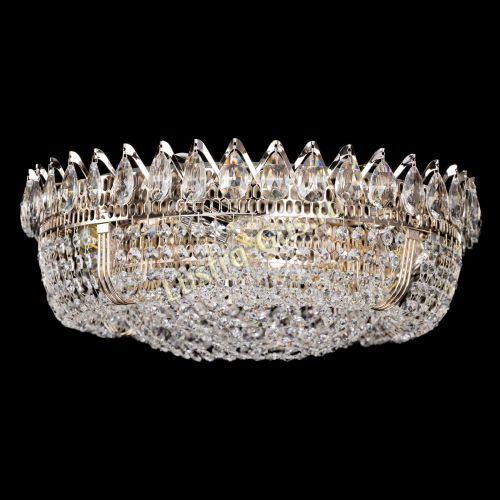 Люстра Корона Сетка 450 мм в Магнитогорске Гусь Хрустальный