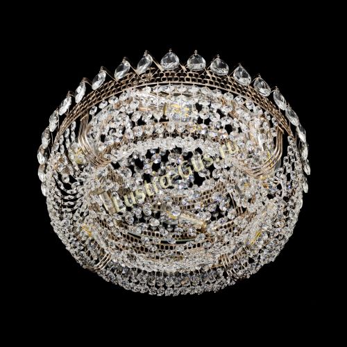 Люстра Корона Сетка 450 мм в Магнитогорске Гусь Хрустальный