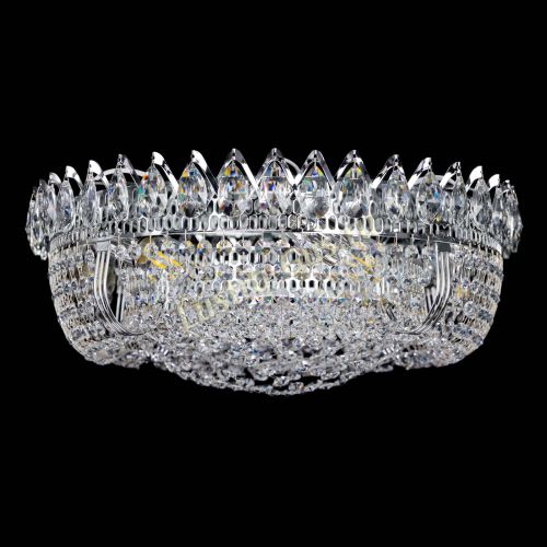 Люстра Корона Сетка 450 мм в Магнитогорске Гусь Хрустальный