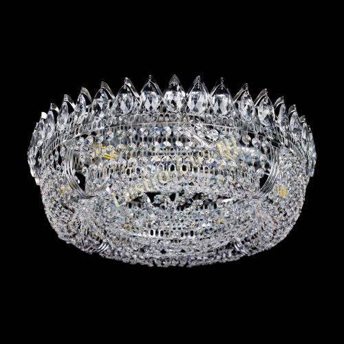 Люстра Корона Сетка 450 мм в Магнитогорске Гусь Хрустальный