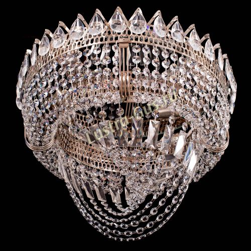 Люстра Корона Водоворот в Магнитогорске Гусь Хрустальный