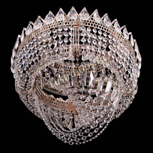 Люстра Корона Водоворот в Магнитогорске Гусь Хрустальный