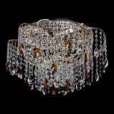 Люстра Космея №4 чайная №2, диаметр - 520 мм, цвет - золото, Люстры Гусь Хрустальный Люстра Космея №4 чайная №2, диаметр - 520 мм, цвет - золото, Люстры Гусь Хрустальный