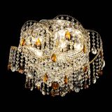 Люстра Космея №4 чайная №2, диаметр - 520 мм, цвет - золото, Люстры Гусь Хрустальный Люстра Космея №4 чайная №2, диаметр - 520 мм, цвет - золото, Люстры Гусь Хрустальный