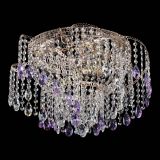 Люстра Космея №4 фиолетовая в Магнитогорске Люстра Космея №4 фиолетовая в Магнитогорске