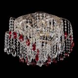 Люстра Космея №4 красная в Магнитогорске