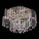 Люстра Космея №4 розовая в Магнитогорске