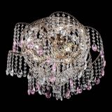 Люстра Космея №4 розовая в Магнитогорске