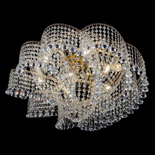 Люстра Космея №6 конус в Магнитогорске Гусь Хрустальный