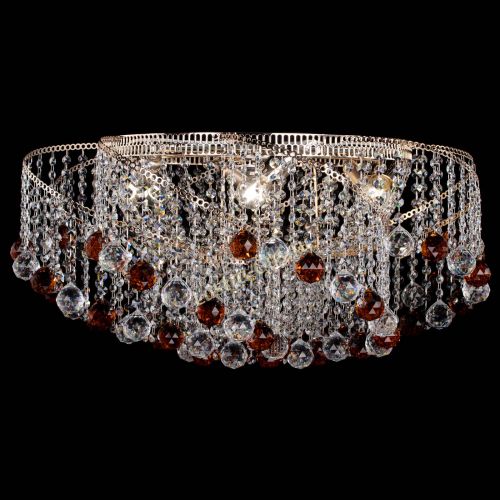 Люстра Космея №6 шар 40 мм чайная в Магнитогорске Гусь Хрустальный