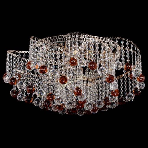 Люстра Космея №6 шар 40 мм чайная в Магнитогорске Гусь Хрустальный