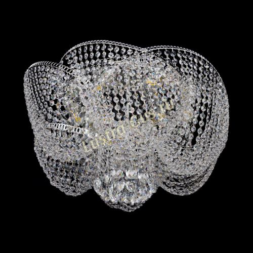 Люстра Космея Бутон большая в Магнитогорске Гусь Хрустальный