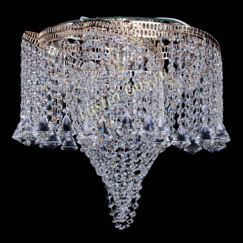 Люстра Космея Водоворот конус в Магнитогорске Гусь Хрустальный