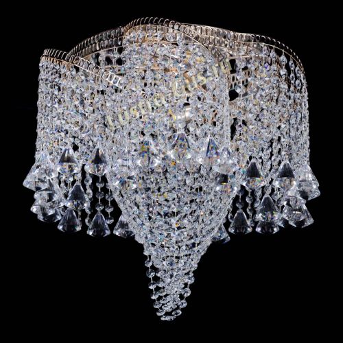 Люстра Космея Водоворот конус в Магнитогорске Гусь Хрустальный