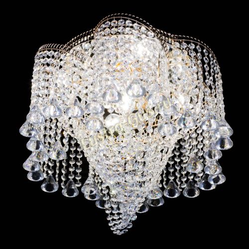 Люстра Космея Водоворот конус в Магнитогорске Гусь Хрустальный