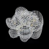 Люстра Космея №1, диаметр - 520 мм, цвет - серебро, Люстры Гусь Хрустальный Люстра Космея №1, диаметр - 520 мм, цвет - серебро, Люстры Гусь Хрустальный