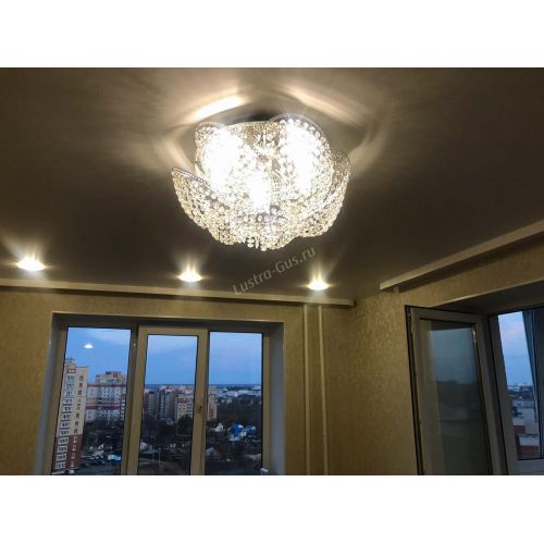 Люстра Космея №1 в Магнитогорске Гусь Хрустальный