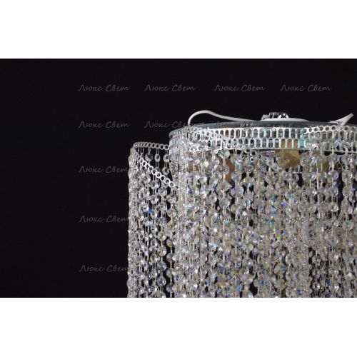 Люстра Космос 5 ламп  шар 40 мм длинная в Магнитогорске Гусь Хрустальный