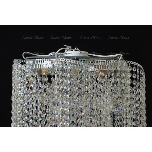 Люстра Космос 5 ламп  шар 40 мм длинная в Магнитогорске Гусь Хрустальный