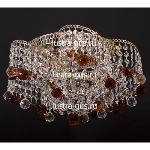 Люстра Космос шар 40 мм чайная в Магнитогорске Гусь Хрустальный