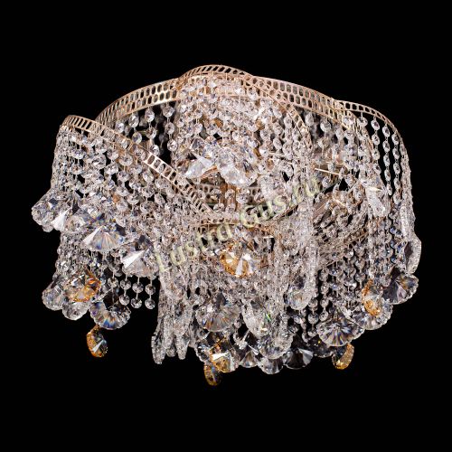 Люстра Космос Веер в Магнитогорске Гусь Хрустальный