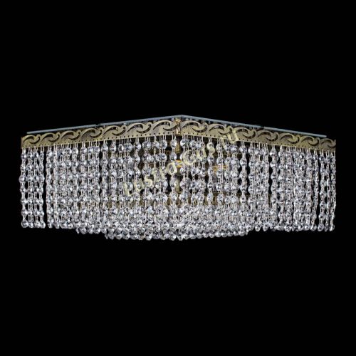 Люстра Квадрат №3 под бронзу в Магнитогорске Гусь Хрустальный