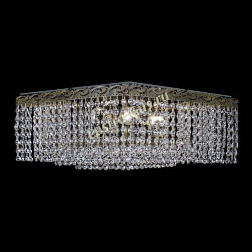 Люстра Квадрат №3 под бронзу в Магнитогорске Гусь Хрустальный