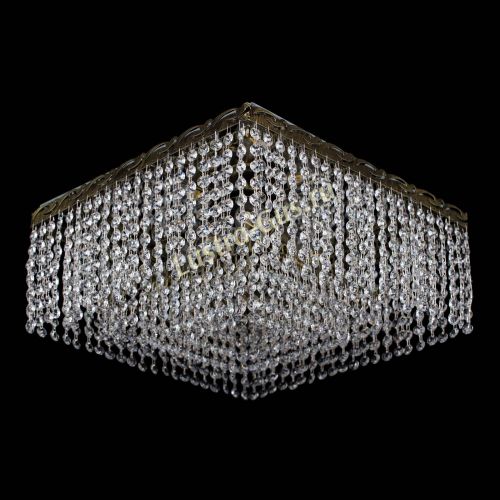 Люстра Квадрат №3 под бронзу в Магнитогорске Гусь Хрустальный