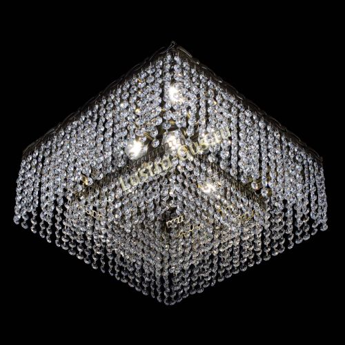 Люстра Квадрат №3 под бронзу в Магнитогорске Гусь Хрустальный