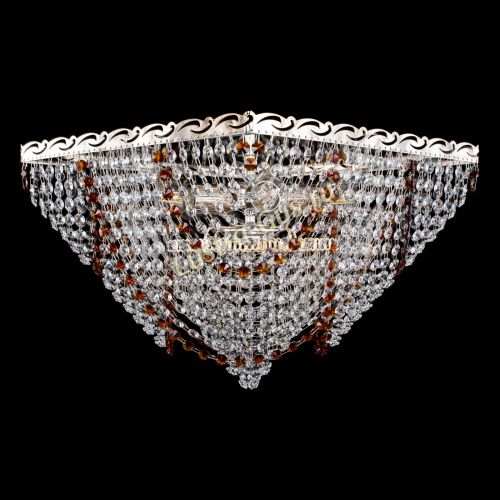 Люстра Квадрат Бриз чайная в Магнитогорске Гусь Хрустальный