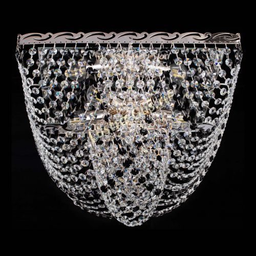 Люстра Квадрат Бриз черная в Магнитогорске Гусь Хрустальный