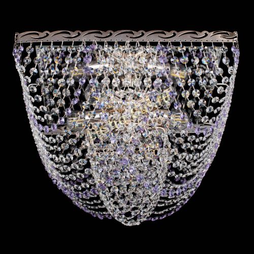 Люстра Квадрат Бриз фиолетовая в Магнитогорске Гусь Хрустальный