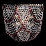 Люстра Квадрат Бриз красная в Магнитогорске